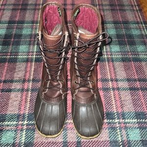 Classic Brown 10” Bean Boots. Quilted and fully Lined with Gore-Tex.